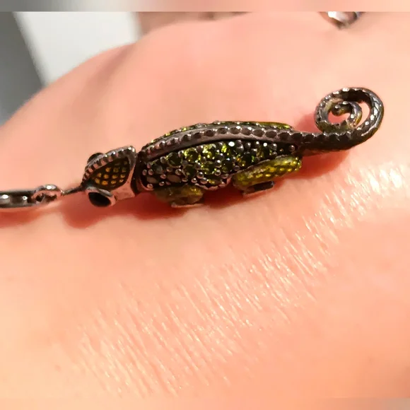 Thomas Sabo Chameleon Large Pendant Sterling Silver Cubic Zirconia